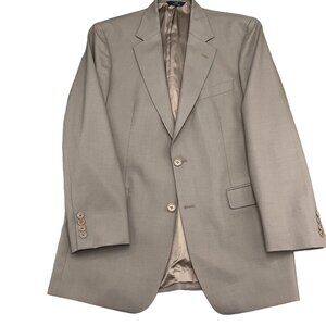 Brooks Brothers 346 Blazer Men 41L Classic Career‎ Wool Stretch Suit Jacket VTG